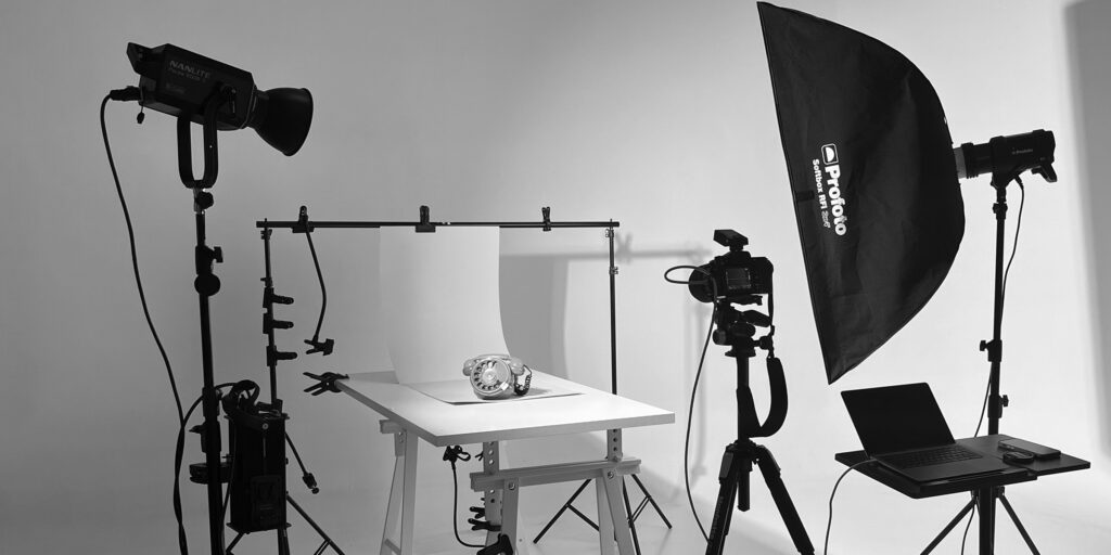 Sala pose due shooting