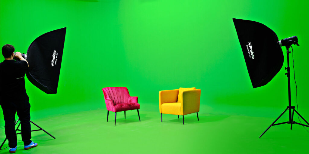 Green Screen Sala pose