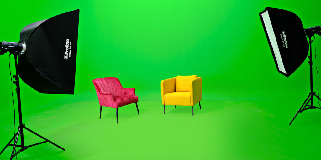 Green Screen Sala pose